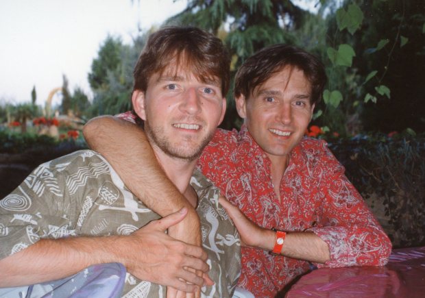 Stunning brothers: Wayne and Randy