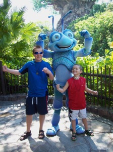 Payton and Kyle at Disney World in 2011